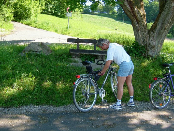 Freising, Radweg, 28. Mai 2005