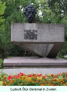 Ľudovít-Štúr-Denkmal in Zvolen